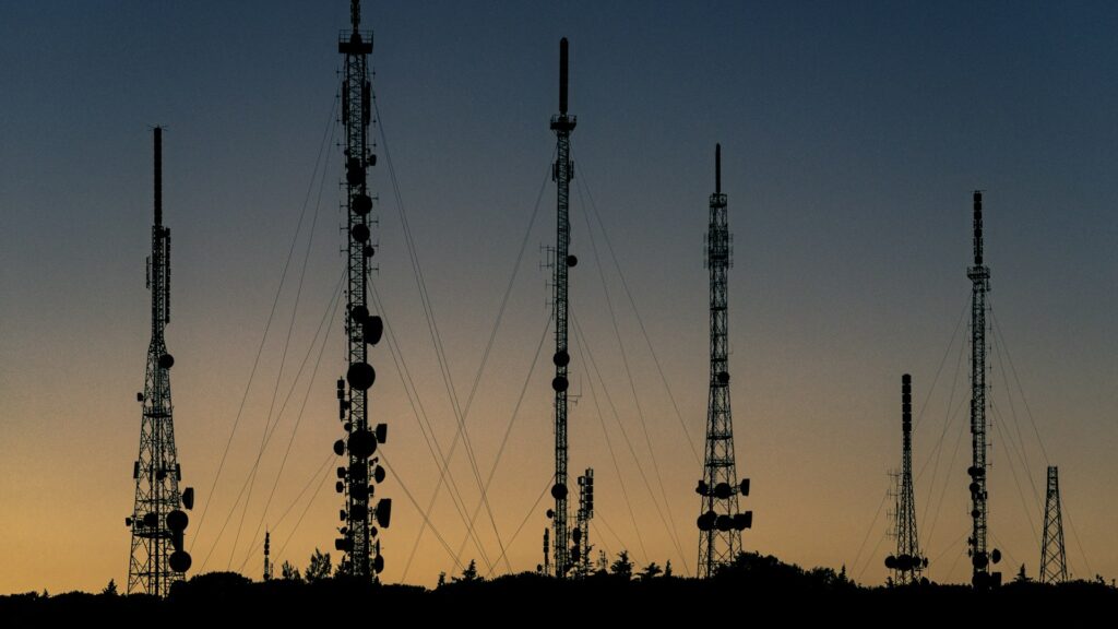 Zendmast voor mobiel netwerk